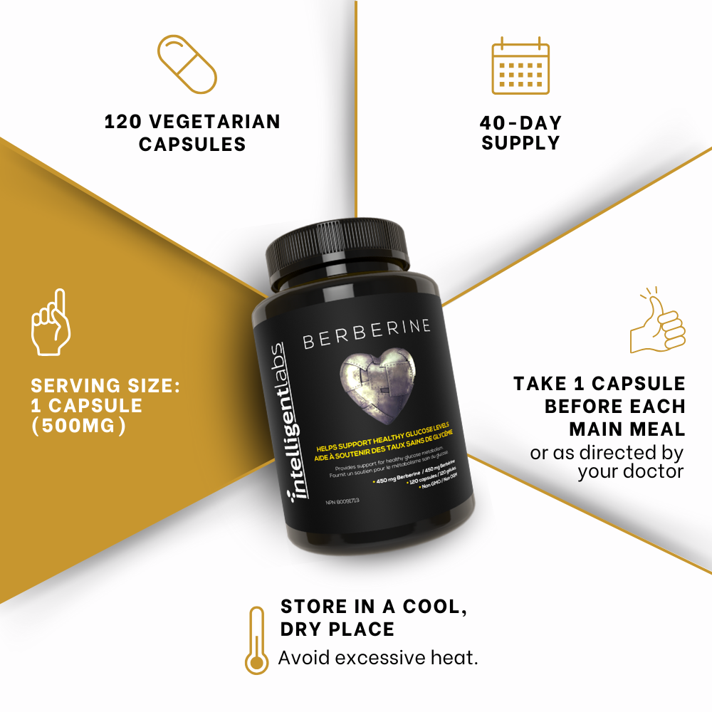 Berberine HCL Plus - Intelligent Labs