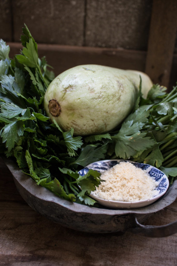 make pesto with parsley sunflower seeds garlic parmesan